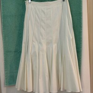 Alberto Makali White Skirt